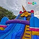 Inflatable water slide